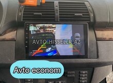 BMW X5 android monitoru